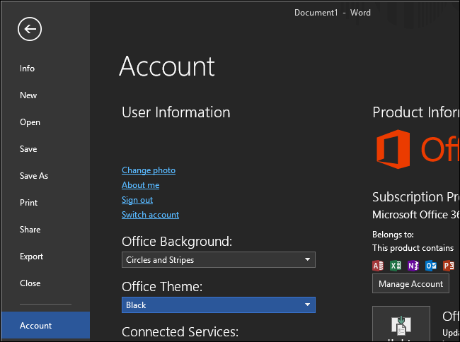 Turn Off Dark Mode Microsoft Office Mac